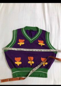 Half Sleeve Sweater For Women