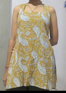 Paisley Print Dress