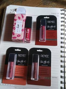 4LIPSTICK LIQUID COMBO OF RENEE AND MISS LIPS