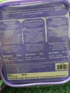 Aqualogica Sun Kissed Vanilla Kit