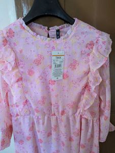 Floral Print Cute Dress