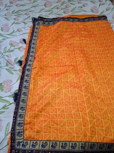 Orange Saree