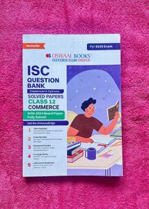 Oswaal Books (Commerce) Pyqs 2025