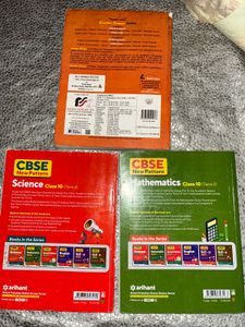 CBSE Class 10 Science &amp; Math Books