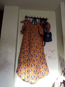 Vintage novelty print dress