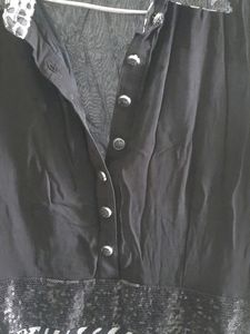 Long One Piece Black &amp; White Colour