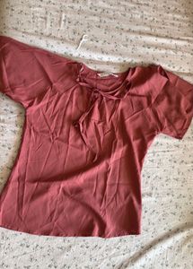 Stylish Rust Top