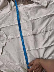 Richlook Men&#39;s Casual White Shirt in L 40 size