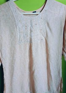 Nude Colour Short Kurti