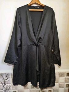 Elegant Black Mini Dress XL/ XXL Size