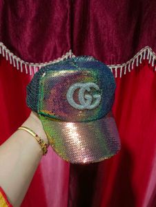 Sparkly Sequin Cap
