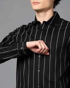 Striped Black Shirt