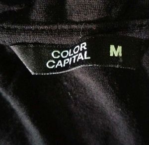 Black V-Neck T-Shirt