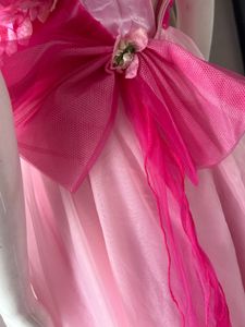 Pink ball gown