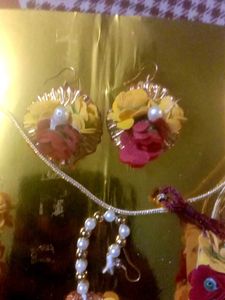 Haldi Set With mangteeka , Earnings And Necklace💛