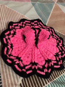 Handmade Crochet Dress for ladoo Gopal ( size 3 )