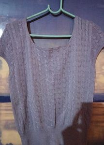 Lavender Knitted Top