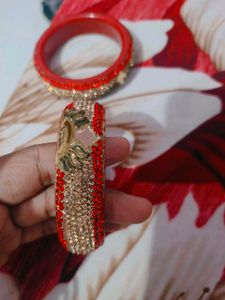Red & Gold Bridal Bangles