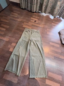 Black And Green Branded jeans