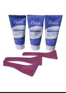 Flara Hair Removal Cream - 3 Pack