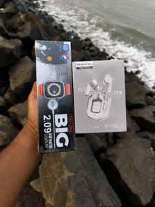 T900 Ultra watch and Ultrapods Combo