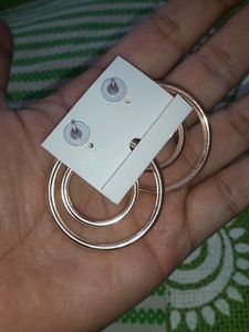 Circle Drop Earrings