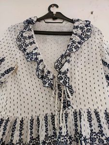 Floral Embroidered Top