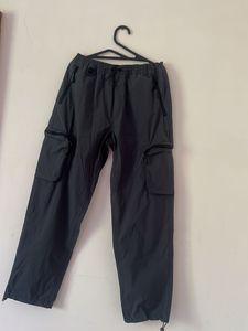 Primark Cargo Gray Pants Polyster