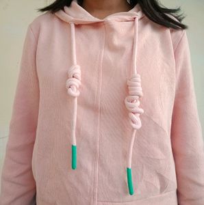 Peach Colour Low Asymmetric  Quality Huddie
