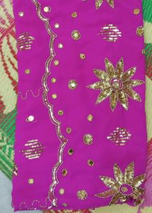 Wedding Embroidery Saree