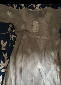 Elegant Embroidered Kurta