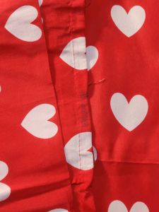 Heart Print Bedsheet Set