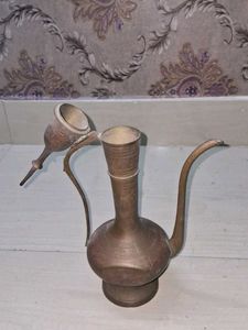 Antique Metal Pitcher