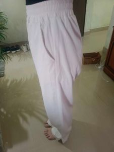 Beige Trousers For Winter Outing