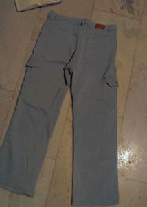 Grey Cargo Pants