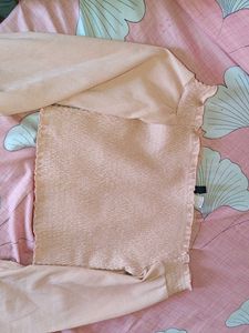 Cute Pink Off-Shoulder Crop Top