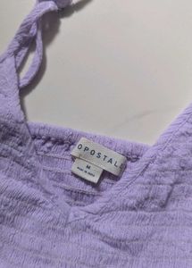 Lilac Crop Top