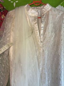 White Sequin Suit