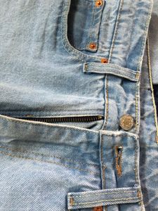 Light Wash Straight Fit Jeans Never Used Size 30