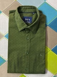 Parx Olive Green Shirt