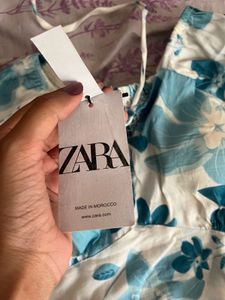 Zara Floral Print Crop Top