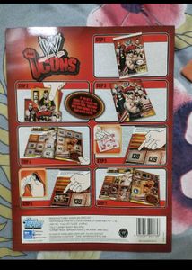WWE Topps Icon Sticker Album 2013(2 Albums)