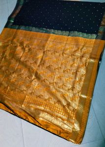 Multi Colour Pure Silk Saree