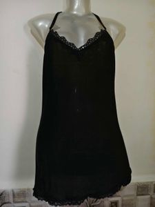 Lace Trim Cami Slip Dress