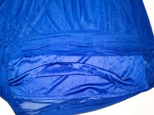 Blue one piece dress for women