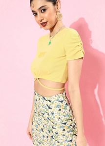 Roadster Strings Attached Crop Top