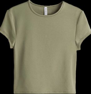 H&m Olive Green T-Shirt