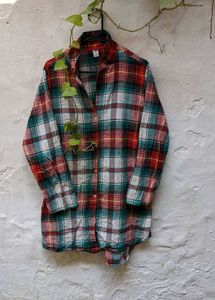 Beautifully Check Pattern Heavyweight Shaket.