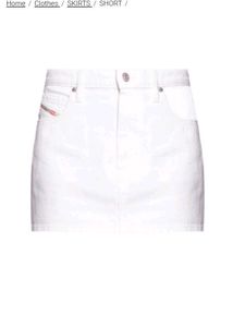 Diesel De-Eisy Denim Skirt