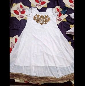 Chiffon Anarkali Kurta Size: 38inc